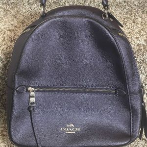 Navy Blue Coach BackPack